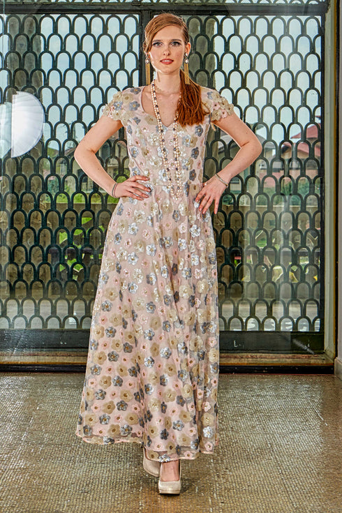 Rochie tull paietat MT-97